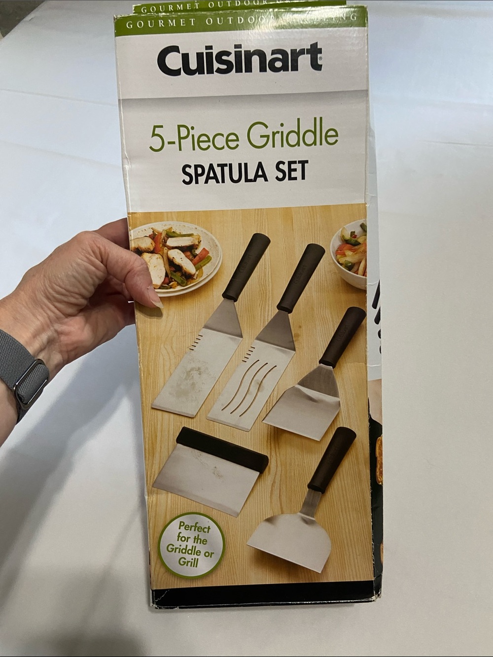 Cuisinart New in Box 5 Piece Griddle Spatula Set